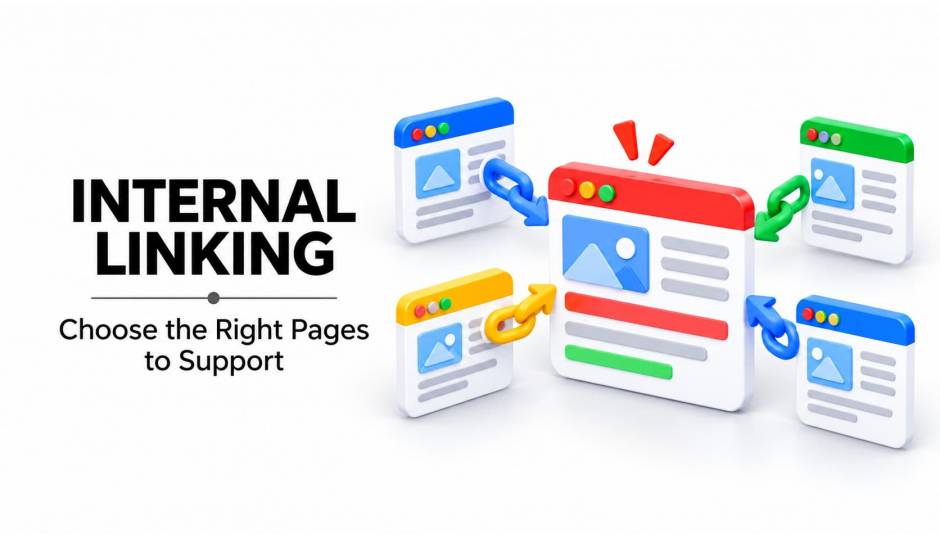 Internal Linking for SEO: Choose the Right Pages to Support