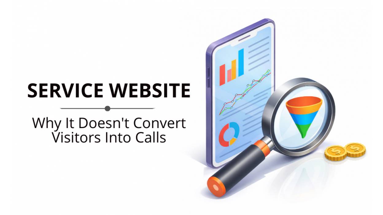 Why Your Service Website Doesn't Convert Visitors Into Calls (And How to Fix It)