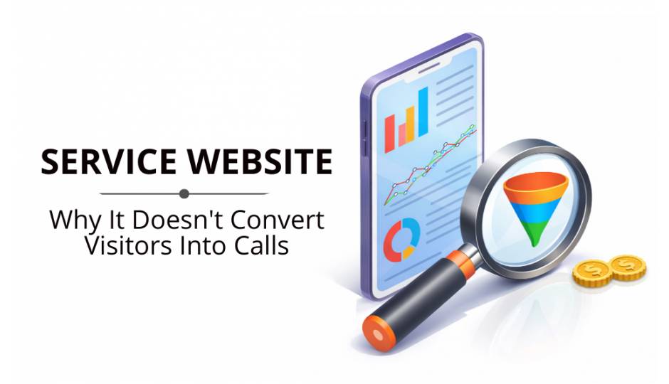 Why Your Service Website Doesn't Convert Visitors Into Calls (And How to Fix It)