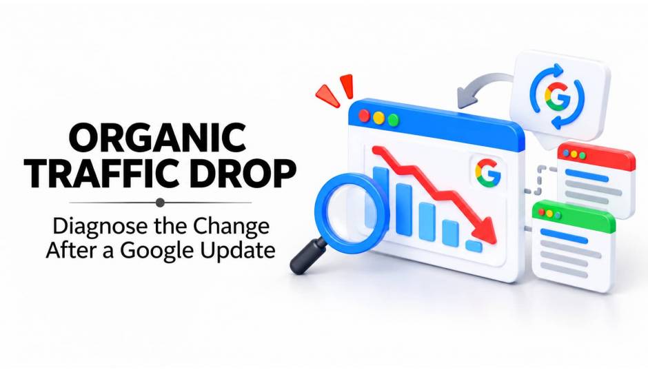 Organic Traffic Drop After a Google Update: Diagnose the Change